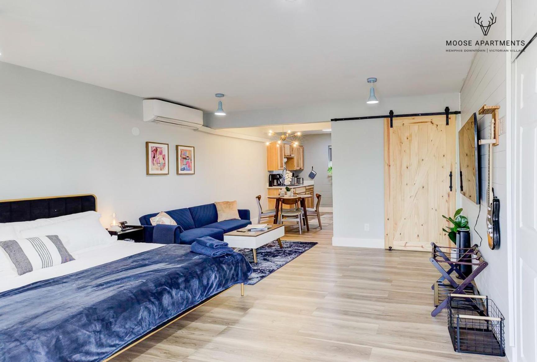 Ferienwohnung The Moose #9 - Brand New Luxe Modern Loft With Free Parking, King Bed & Fast Wifi Memphis Exterior foto