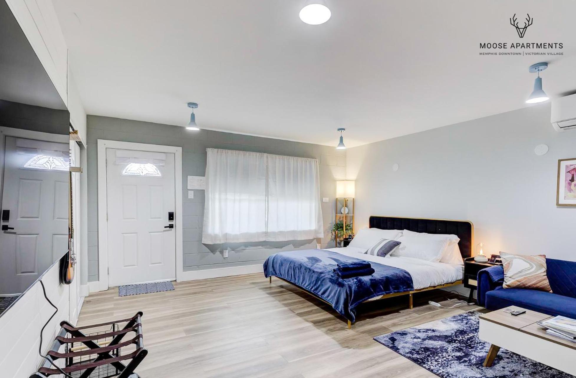Ferienwohnung The Moose #9 - Brand New Luxe Modern Loft With Free Parking, King Bed & Fast Wifi Memphis Exterior foto