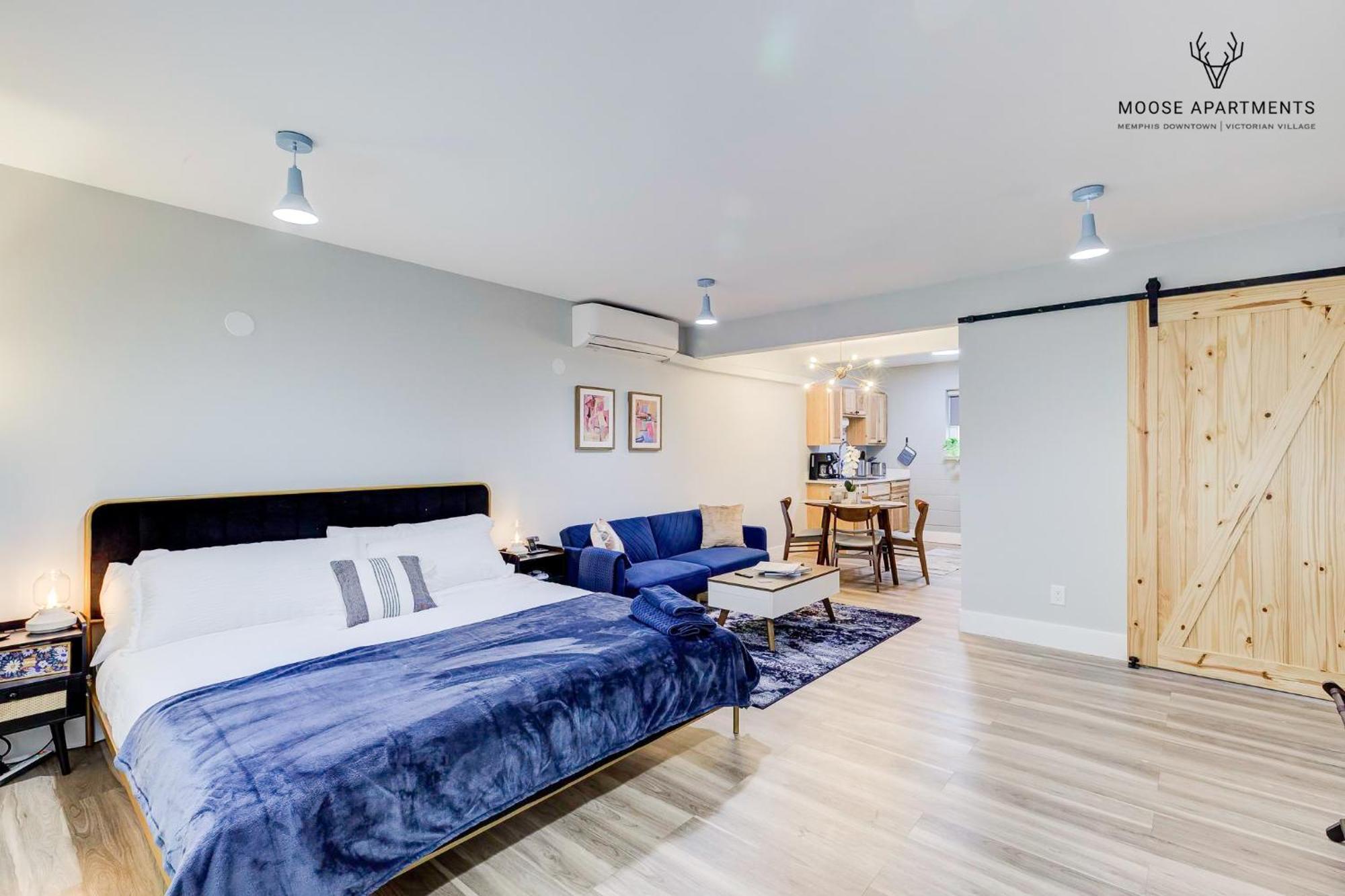 Ferienwohnung The Moose #9 - Brand New Luxe Modern Loft With Free Parking, King Bed & Fast Wifi Memphis Exterior foto