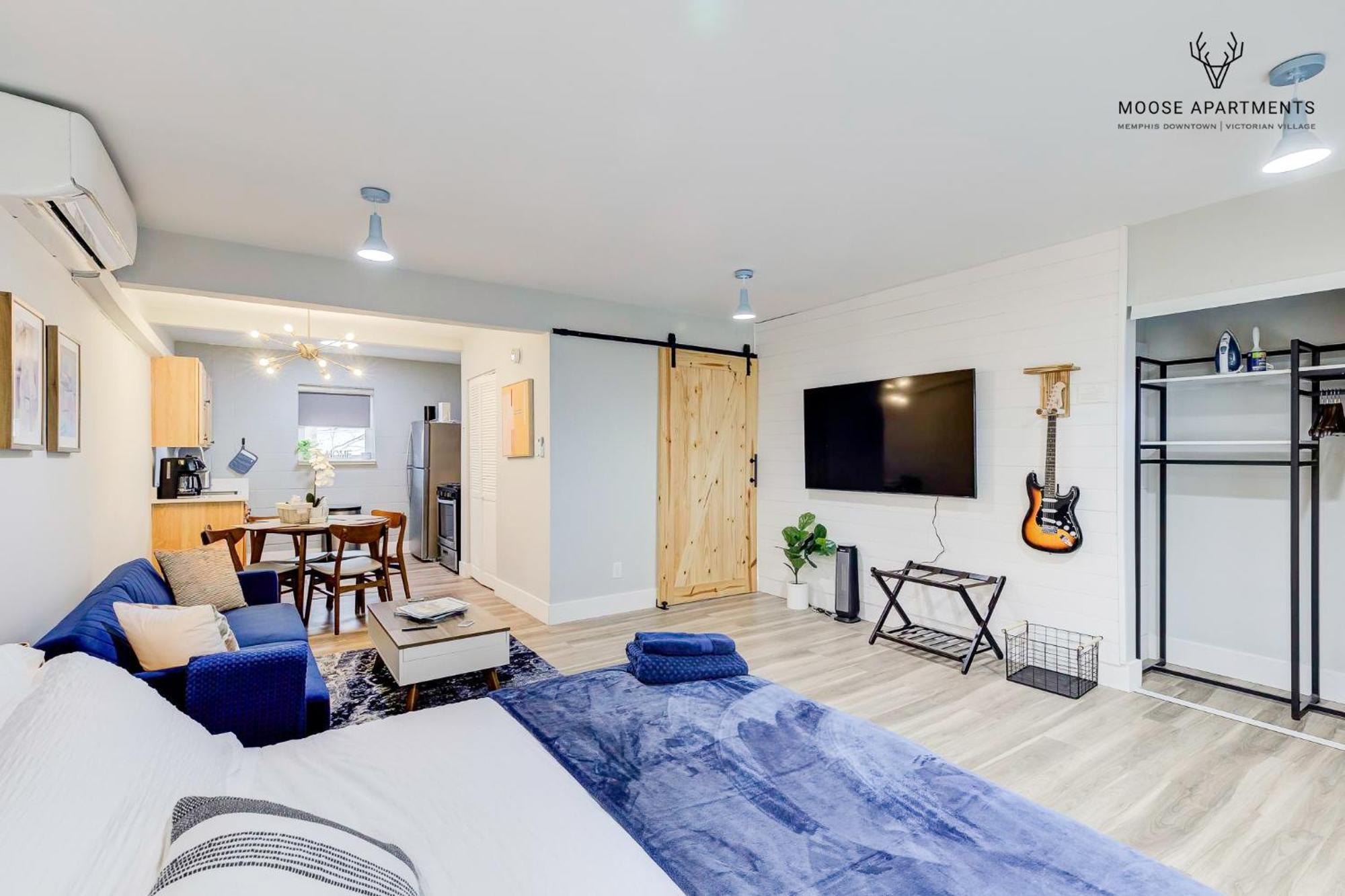 Ferienwohnung The Moose #9 - Brand New Luxe Modern Loft With Free Parking, King Bed & Fast Wifi Memphis Exterior foto