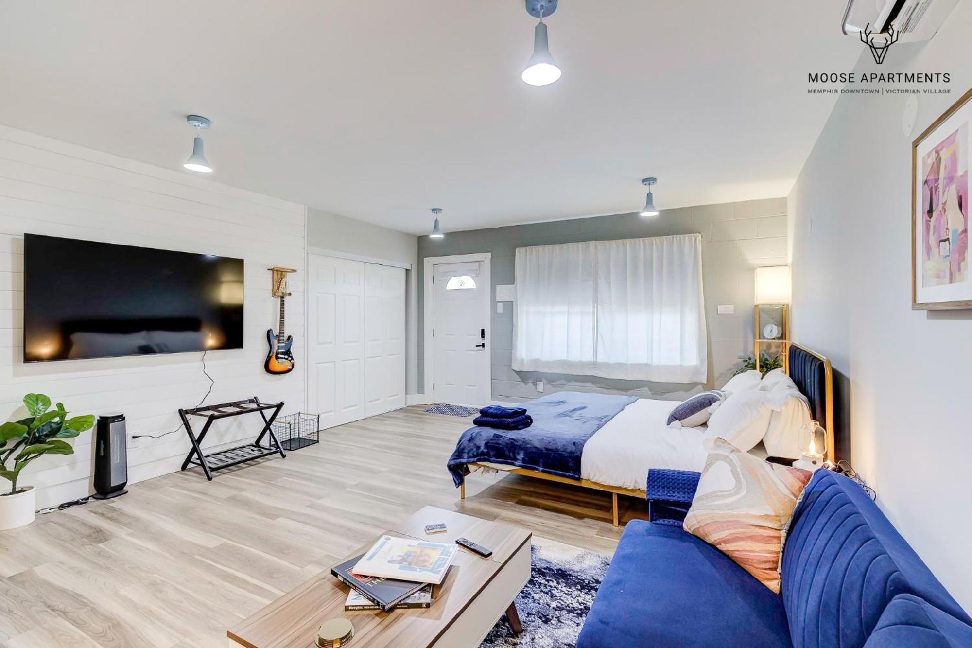 Ferienwohnung The Moose #9 - Brand New Luxe Modern Loft With Free Parking, King Bed & Fast Wifi Memphis Exterior foto