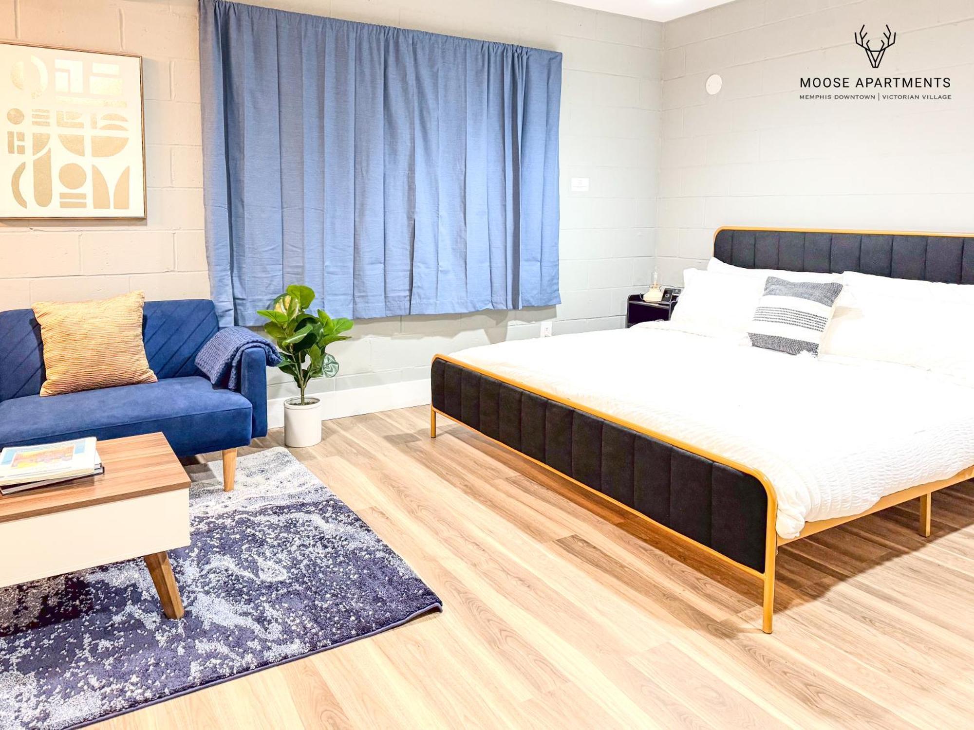 Ferienwohnung The Moose #9 - Brand New Luxe Modern Loft With Free Parking, King Bed & Fast Wifi Memphis Exterior foto